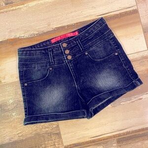 Tinseltown High Waist Denim Shorts, Size 5